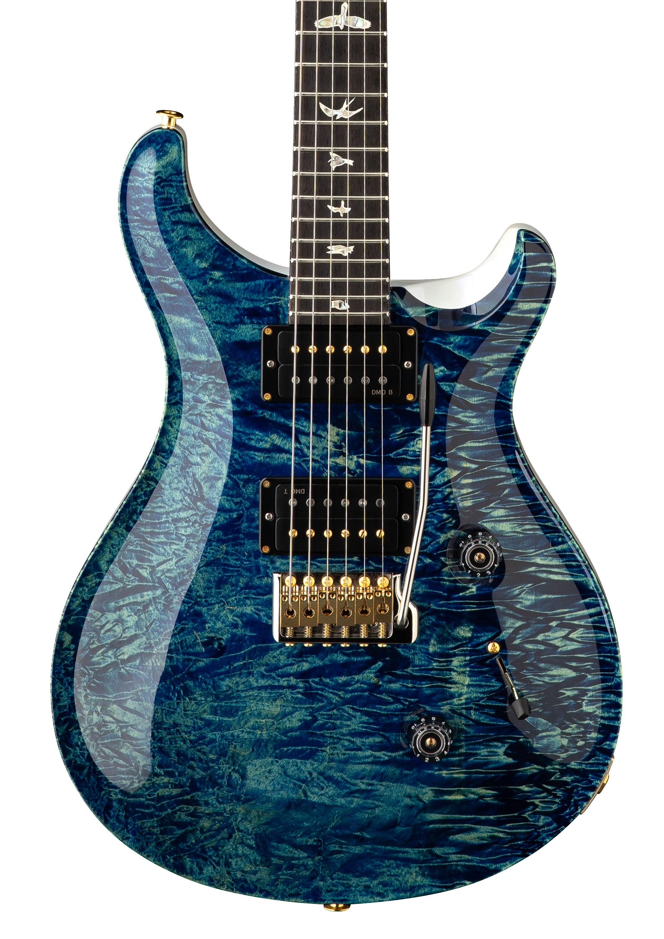 ギター PRS Custom 24  blue PRS Custom 24 Electric Guitar in River Blue Pearl - Andertons